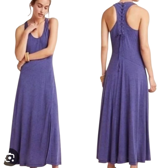Maeve by Anthropologie Melanie knit maxi dress - L.          S56 - Picture 1 of 8